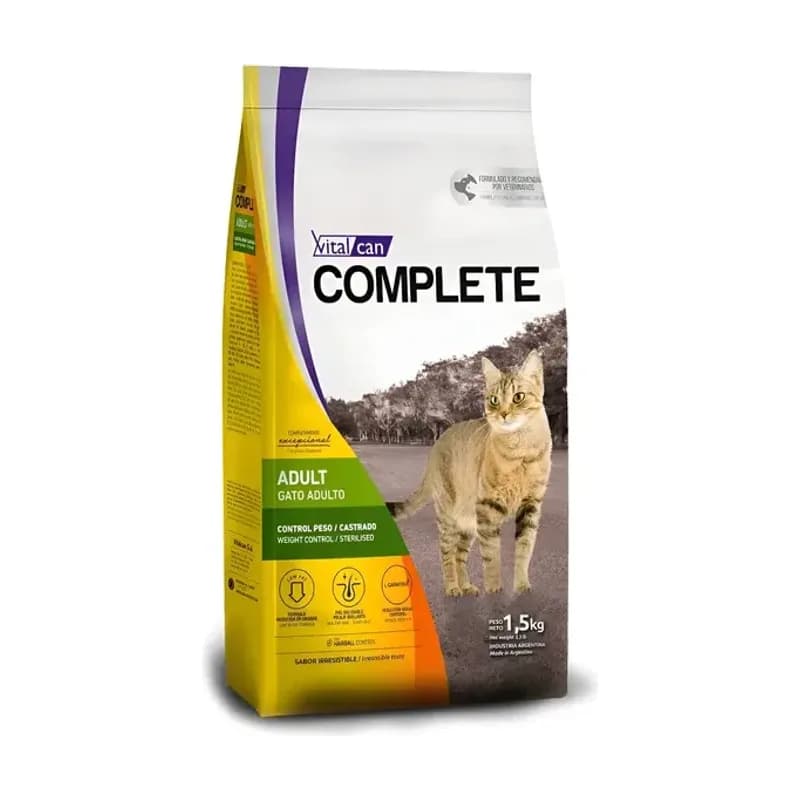 Complete Gato Castrado x 7.5 kg