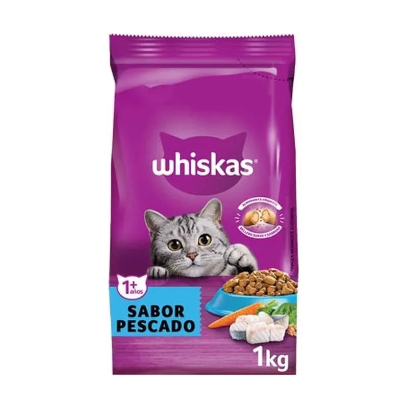 Whiskas Carne/Pollo/Pescado/Gatitos x 10 kg