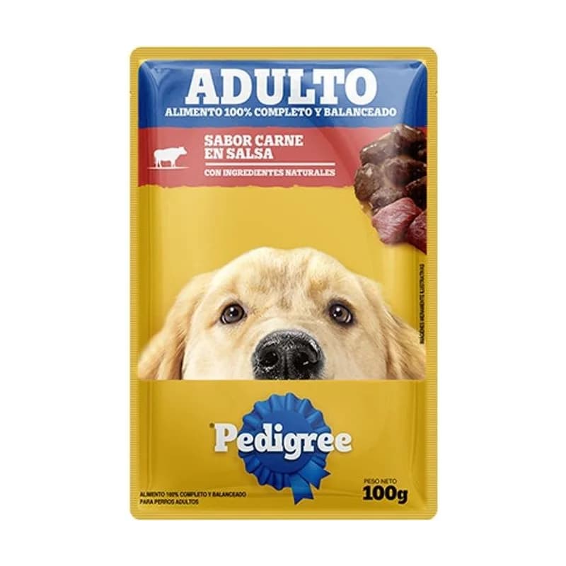 Pedigree Pouch (todos los sabores) x 100 gr