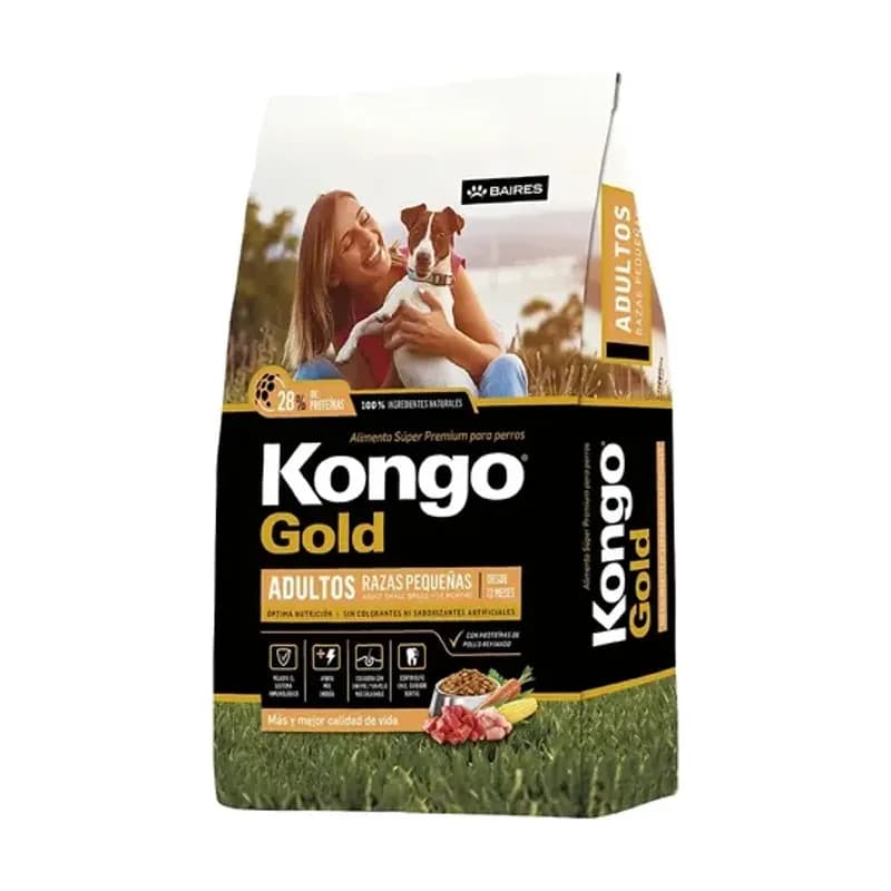 Kongo Adulto Raza Pequeña x 15 kg