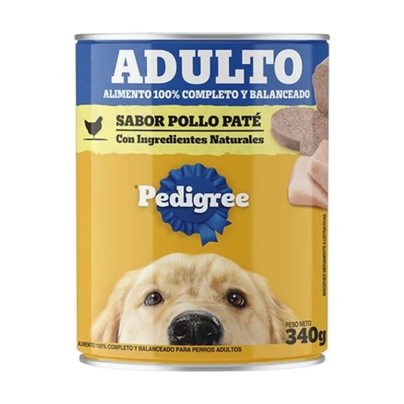 Pedigree Latas (todos los sabores) x 340 gr