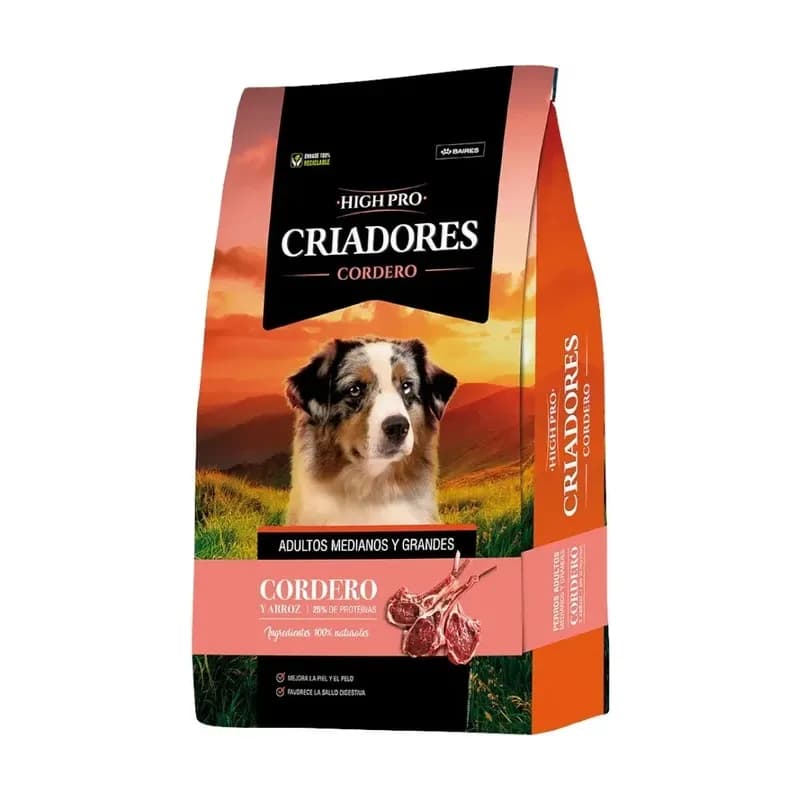 Maintenance High Pro Cachorro Raza Pequeña Cordero x 15 kg