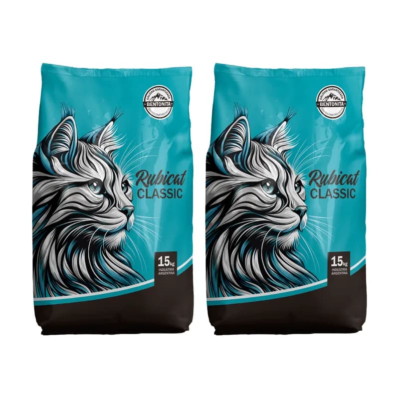 Rubicat Classic Pack Ahorro 30 Kg. - 2 bolsas x 15 Kg.