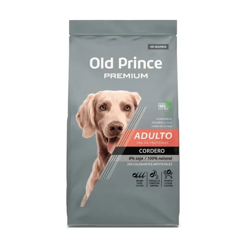 Old Prince Adulto Premium Cordero x 15 kg