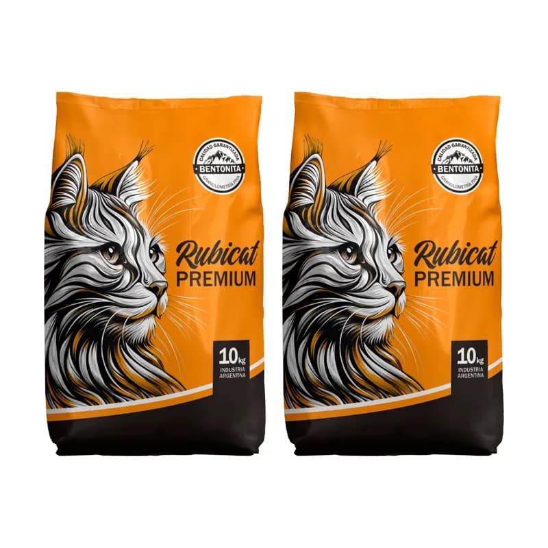 Rubicat Premium Pack 20 Kg. - 2 bolsas x 10 Kg.