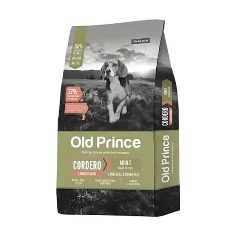 Old Prince Perro Proteinas Noveles Cordero Adulto Rza Peq x 15 kg