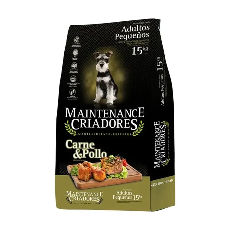 Maintenance Adulto Raza Pequeña x 15 kg