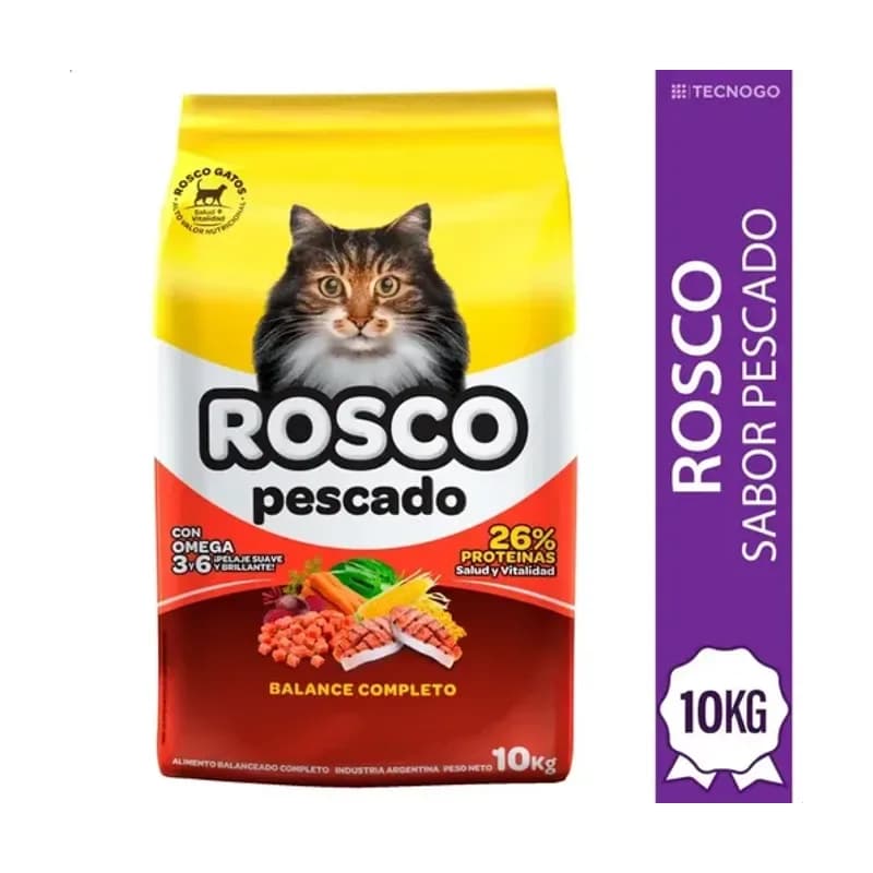 Rosco Gato Pescado x 10 kg