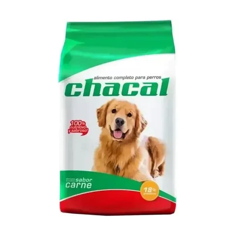 Chacal Carne x 22 kg