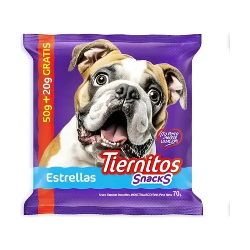 Tiernitos Snack Estrella x 120 gr