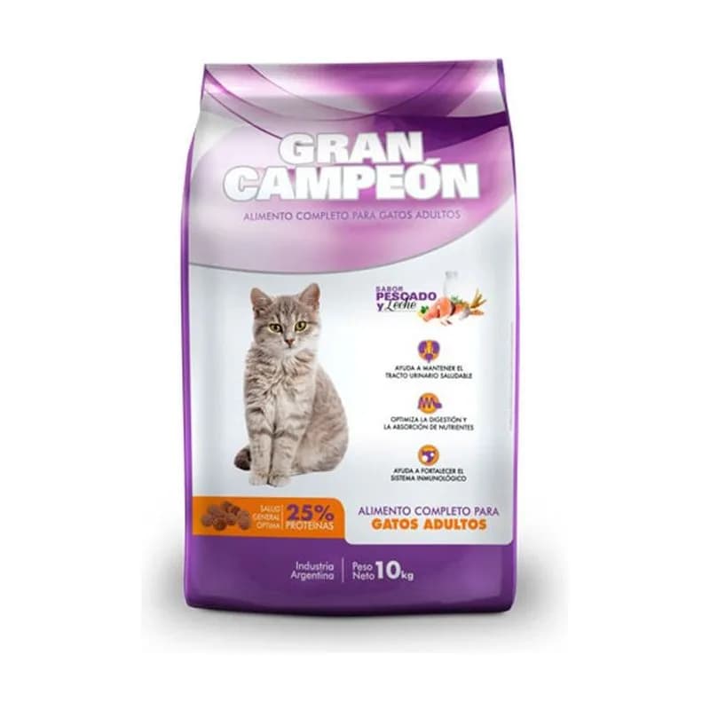 Gran Campeón Gato Pescado x 10 kg