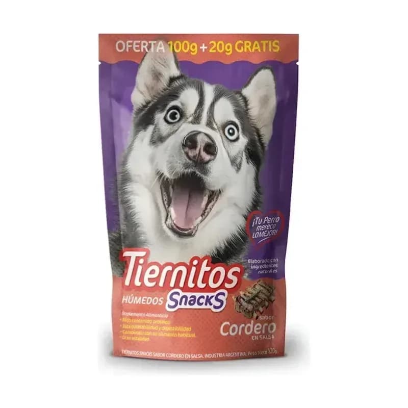 Tiernitos Snack Bocadito x 120 gr