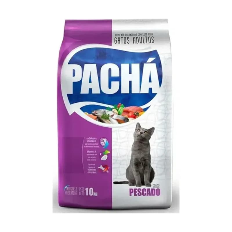 Pacha Gato Pescado x 10 kg